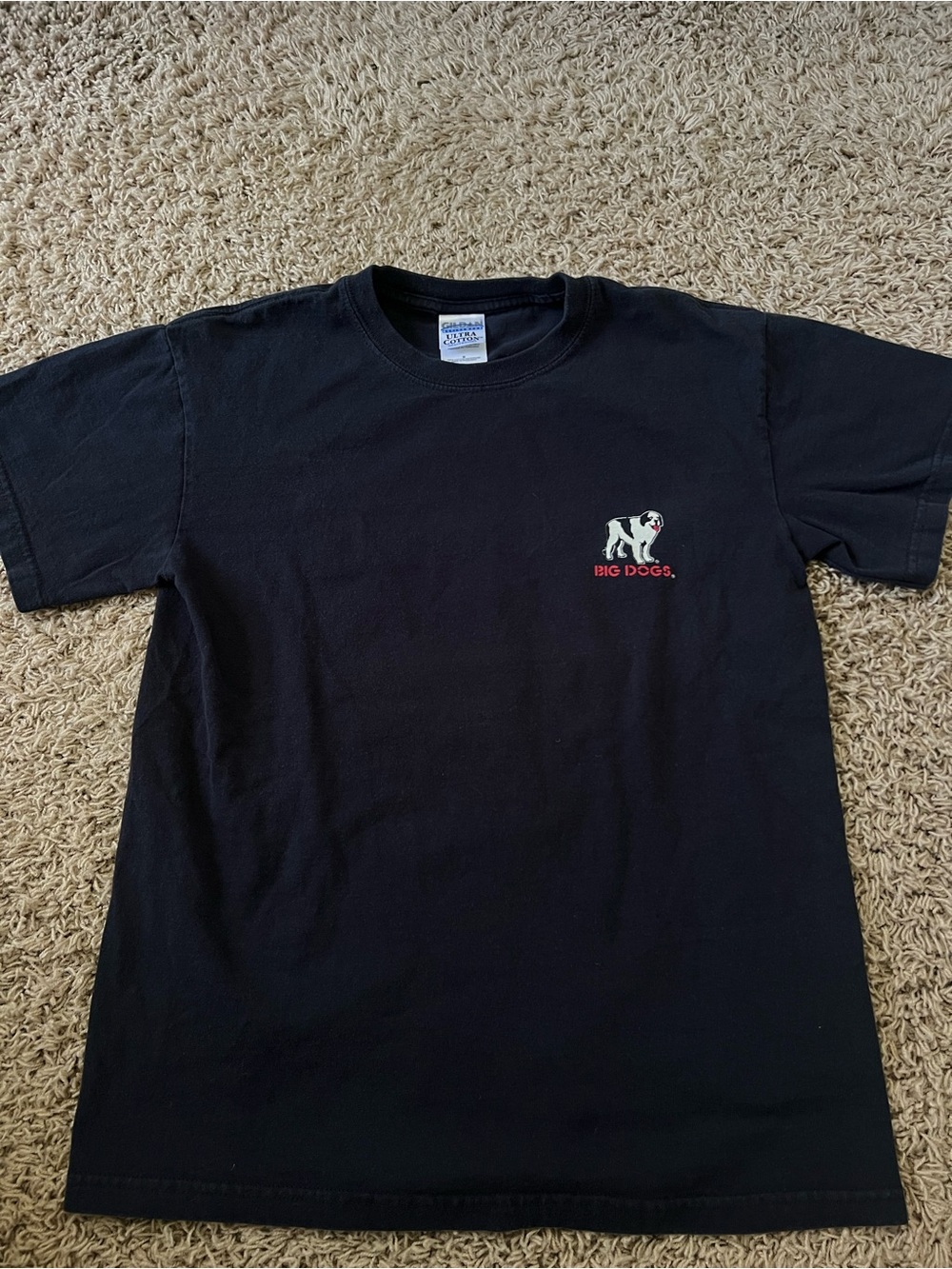 New Gildan Big Dogs Talk To The Paw Black Shirt Size Small Adult